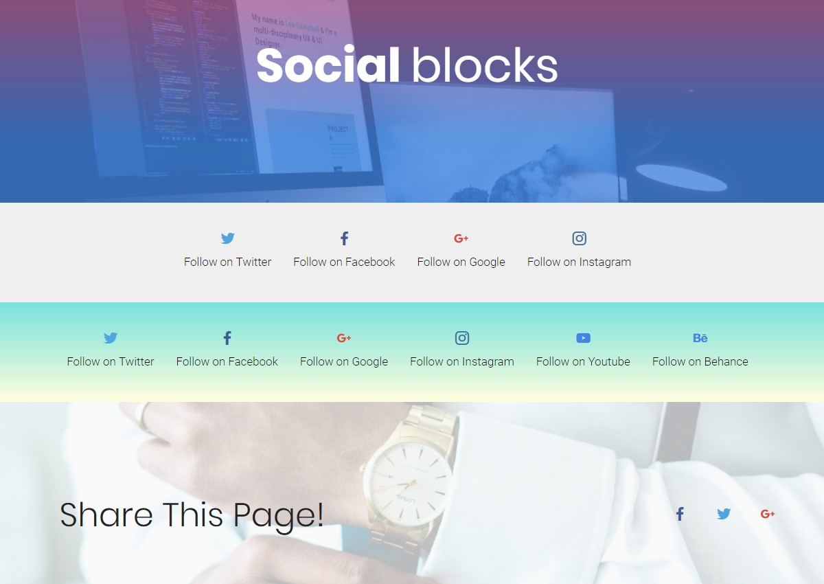 Social Blocks
