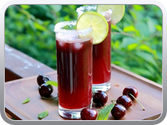 Cherry mojito