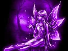 Purple fairy