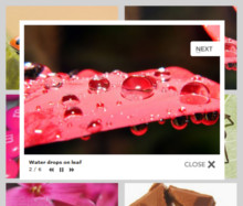 sliding jquery image gallery