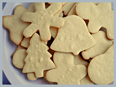 Christmas biscuits