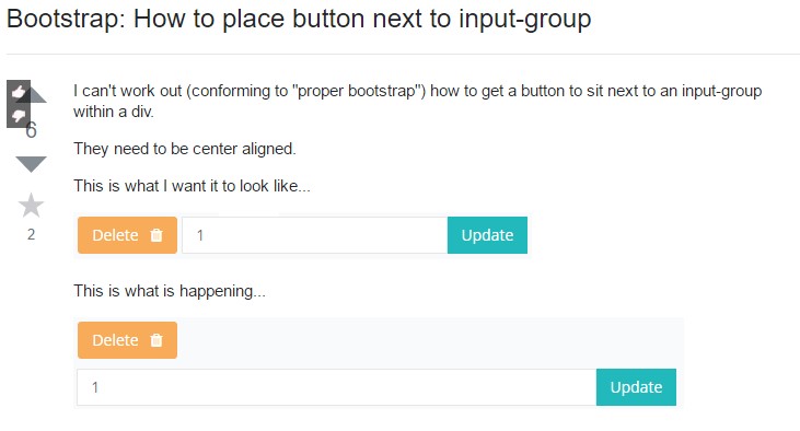  The ways to  set button next to input-group