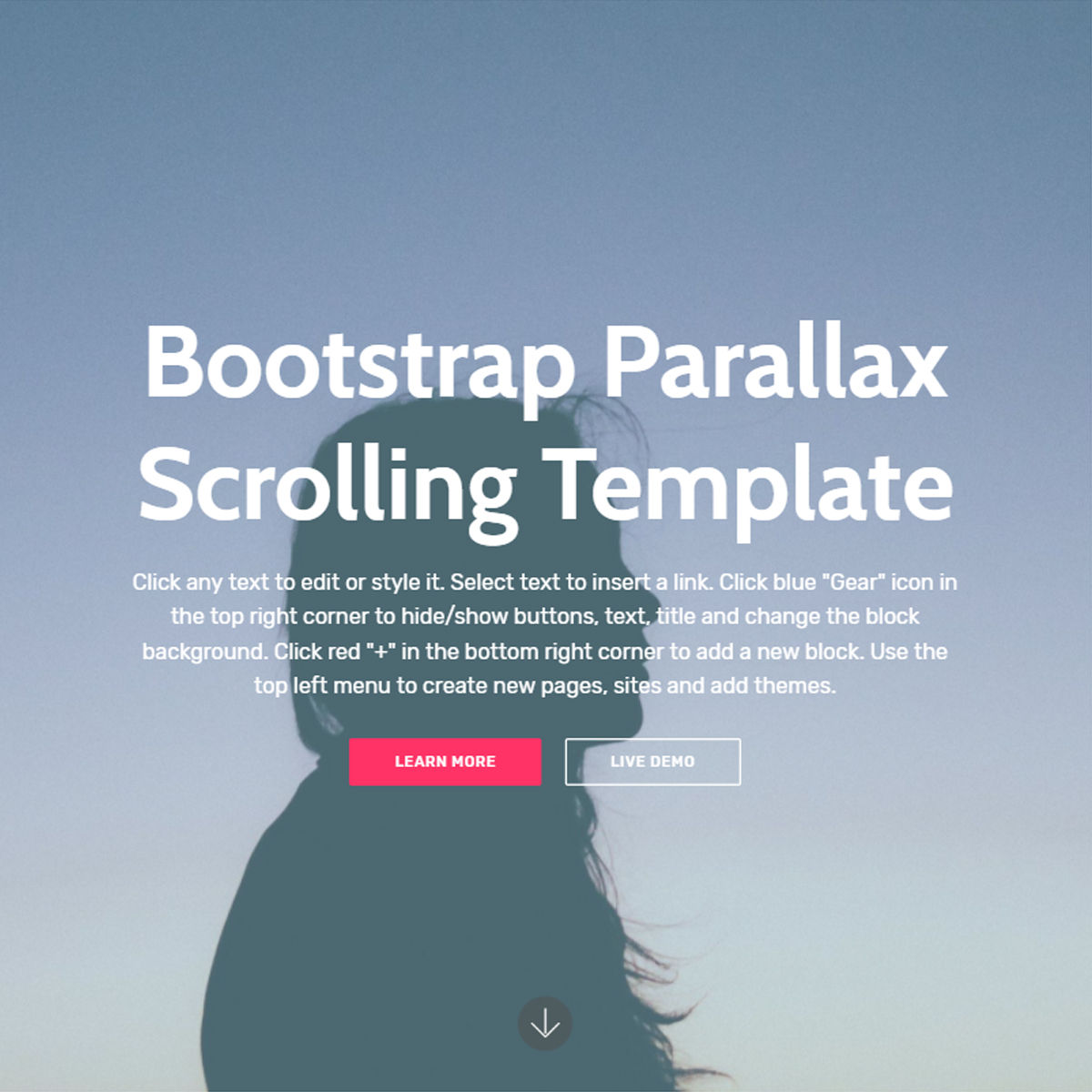HTML Bootstrap  Parallax Scrolling  Themes