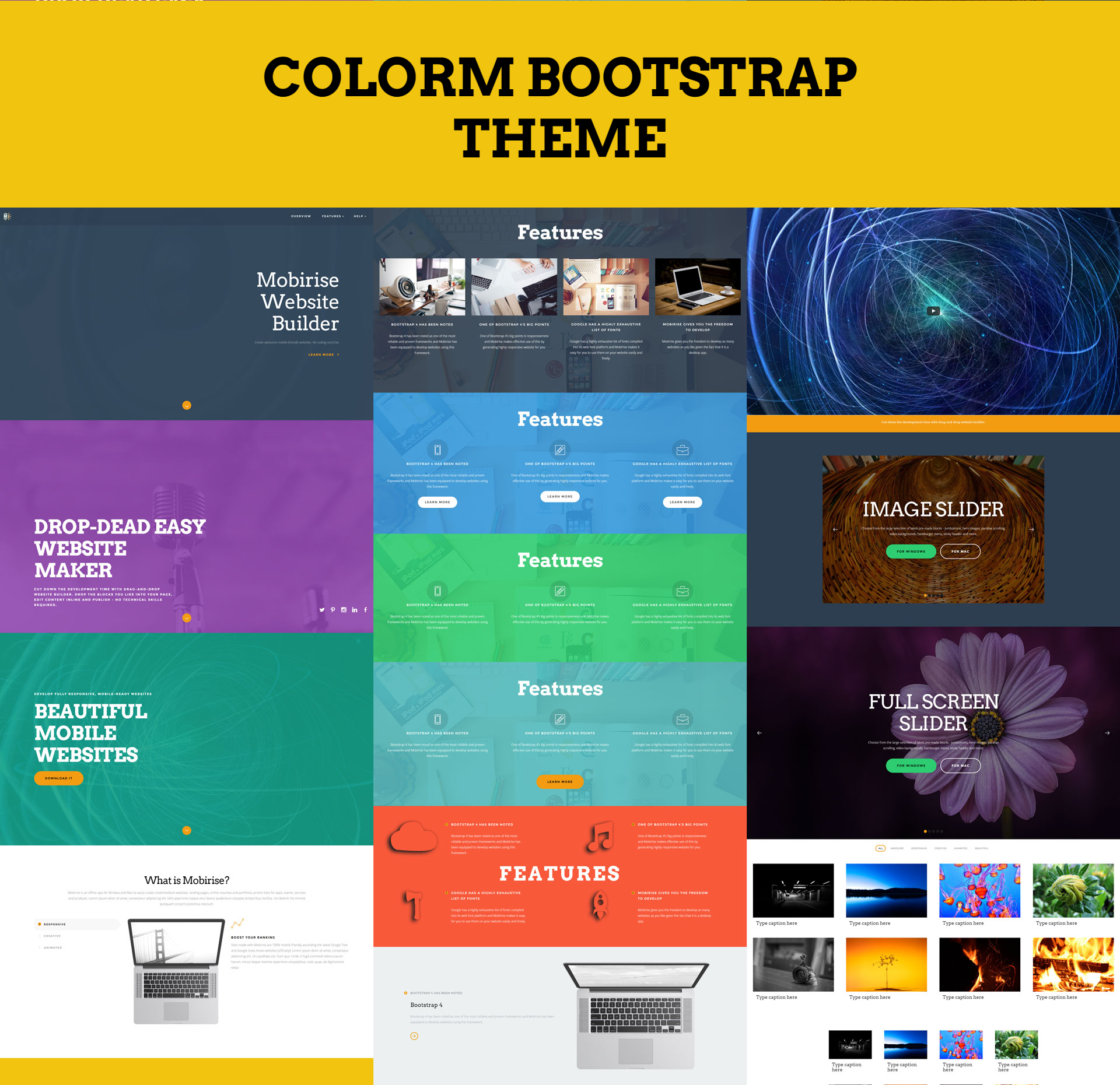 One Page Website Template Bootstrap Responsive Free Download BEST 