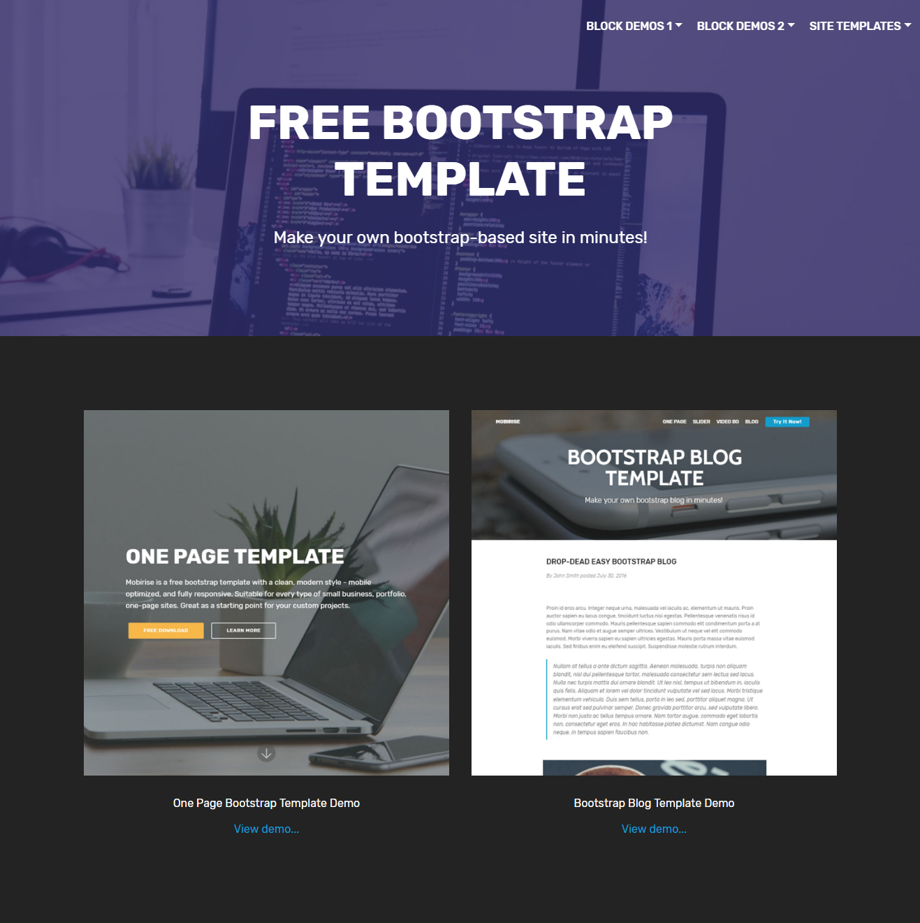 80+ Free Bootstrap Templates You Can't Miss in 2022