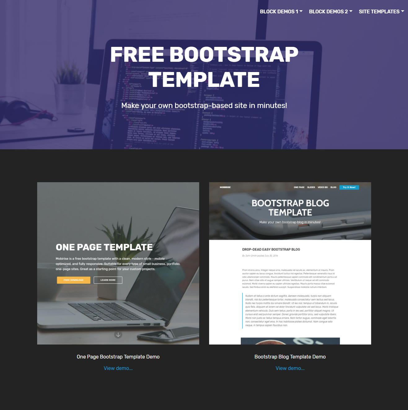 80 Free Bootstrap Templates You Can t Miss In 2022 T p 10 D n u 