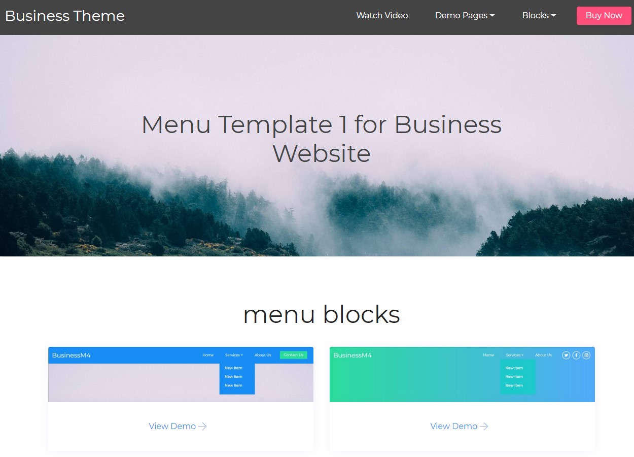 HTML5 Templates for Business