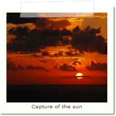 Capture of the sun